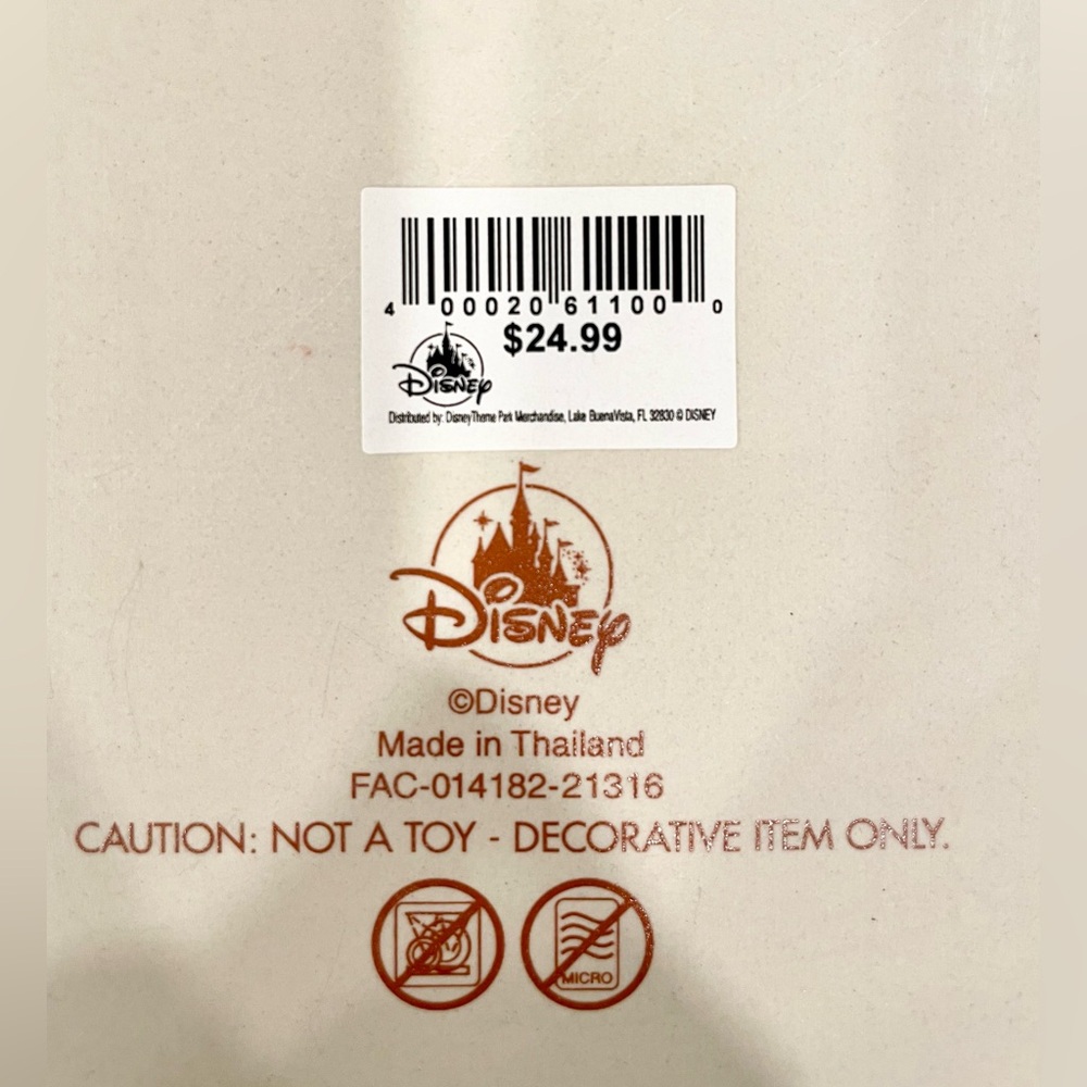 NIB Disney Grand Californian Hotel Ceramic Art - Picture 4 of 5